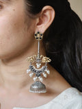 Premium Oxidised Jhumka Earrings