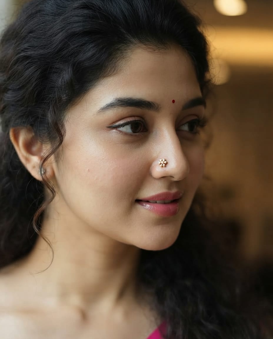 Ivory Grace Nose Pin