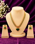 Emerald Kemp Mango Necklace Set with Earrings
