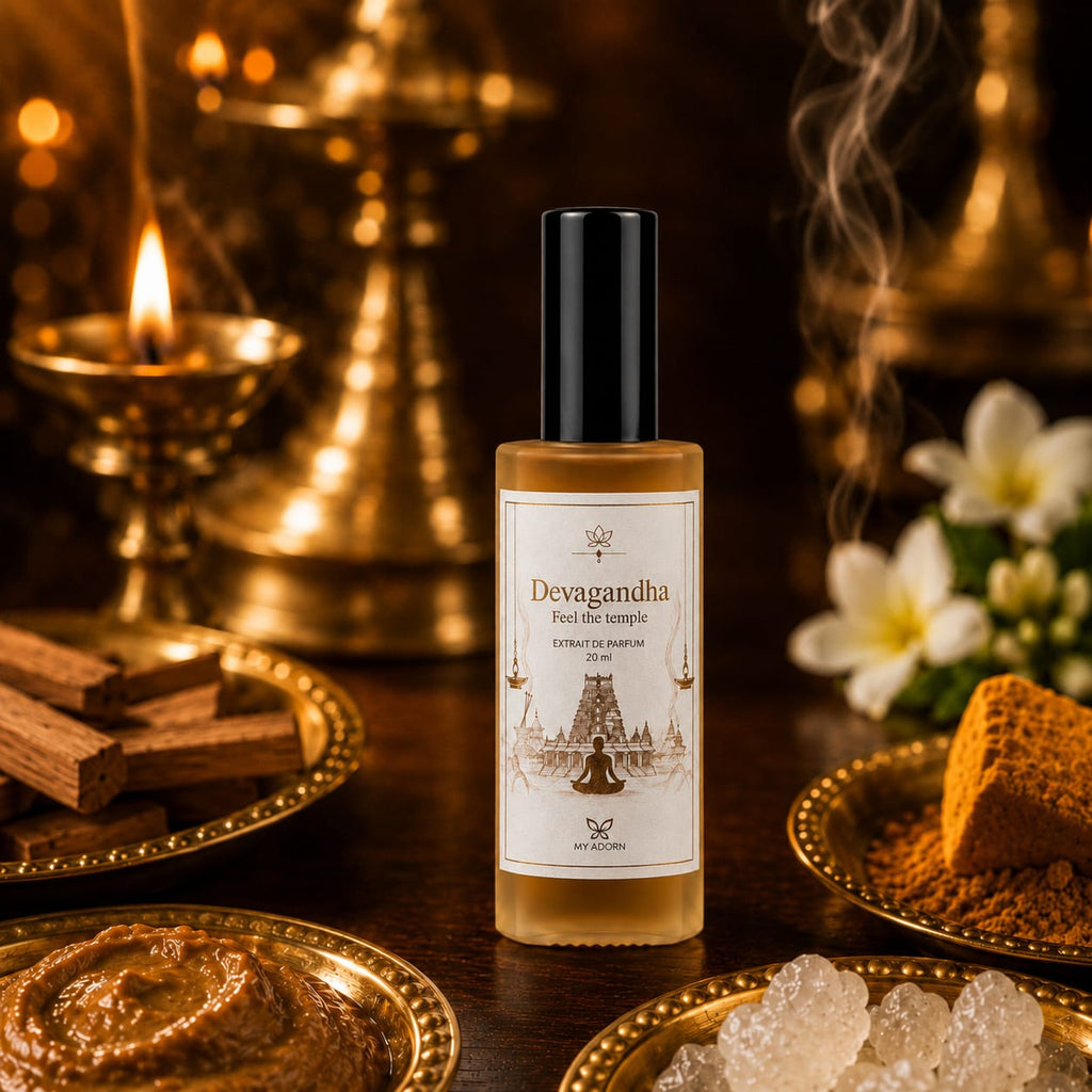 Devagandha (ദേവഗന്ധ) Temple Fragrance Perfume 20ml | Extrait de Parfume