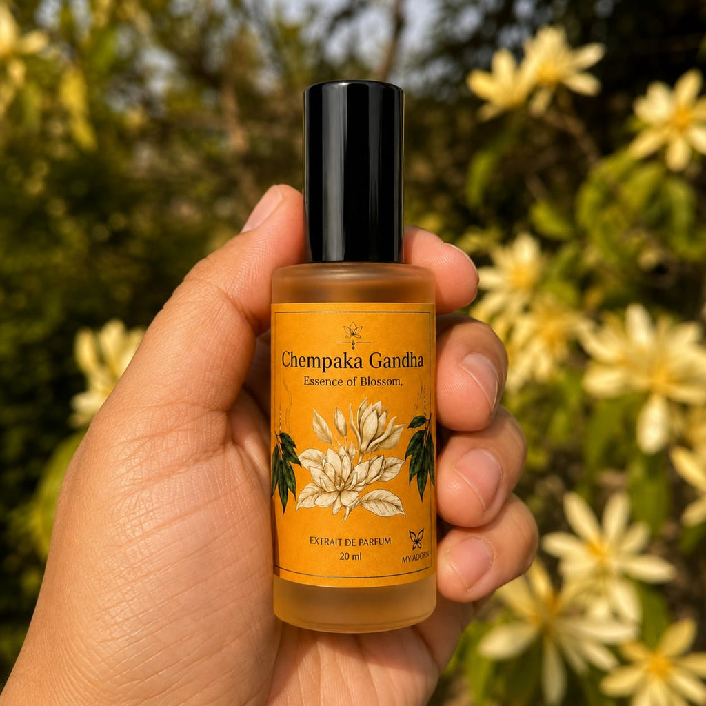 Chempaka Gandha (ചെമ്പക ഗന്ധ) Fragrance Perfume 20ml | Extrait de Parfume