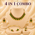 Palakka Ilakkathali Necklace 4 in 1 combo set - ae
