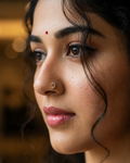 Aurelia Crescent Nose Pin